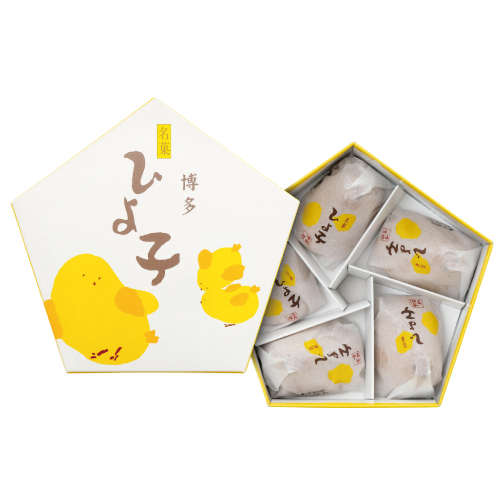 하카타 명과 히요코 병아리 만쥬 5개입 외 1종 일본 선물세트