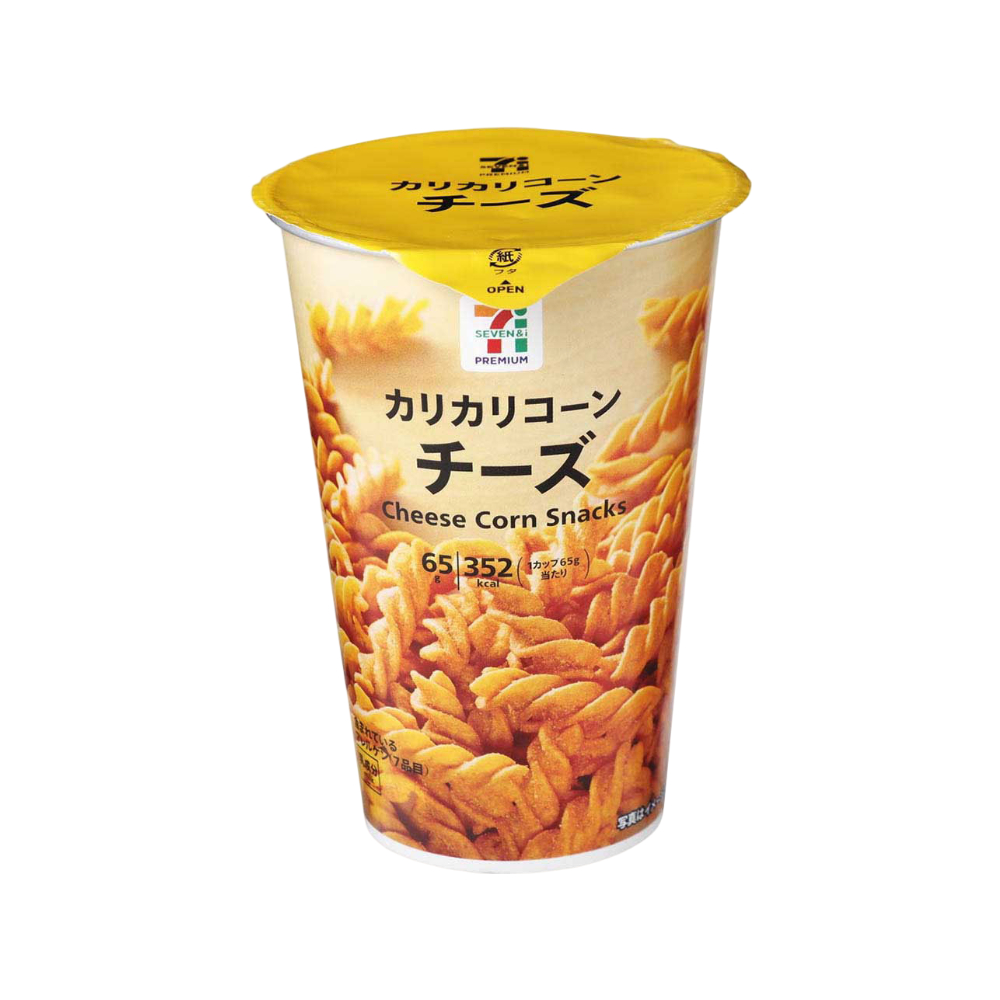 세븐일레븐 카리카리콘 치즈 콘소메 65g 일본 편의점 과자