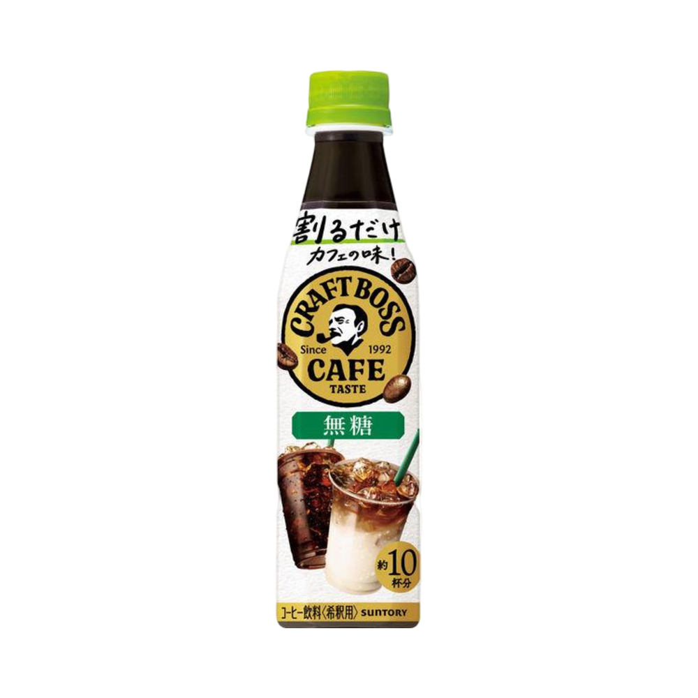 산토리 크레프트보스 커피 원액 카페의 맛 블랙커피 340ml 외 2종